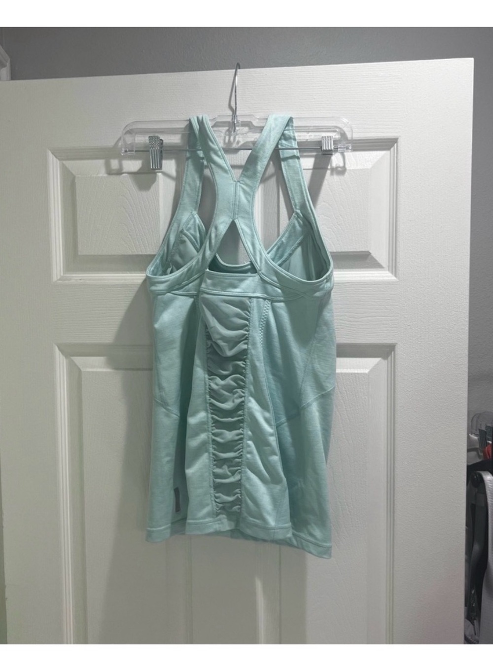 Zella Mint Green Sports Tank with Built-In Support